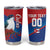 Custom Baseball Cuba 2024 Tumbler Cup Cuban Trogon - Dynamic Style - Wonder Print Shop