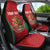 Custom Baseball Mexico 2024 Car Seat Cover Aztec Calendar Pattern - Dynamic Style - Wonder Print Shop