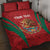 Custom Baseball Mexico 2024 Quilt Bed Set Aztec Calendar Pattern - Dynamic Style