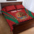 Custom Baseball Mexico 2024 Quilt Bed Set Aztec Calendar Pattern - Dynamic Style