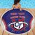 Custom Chinese Taipei Beach Blanket Go Taiwanese - Baseball Style - Wonder Print Shop