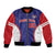 Custom Chinese Taipei Bomber Jacket Go Taiwanese - Baseball Style - Wonder Print Shop