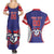 Custom Chinese Taipei Couples Matching Summer Maxi Dress and Hawaiian Shirt Go Taiwanese - Baseball Style - Wonder Print Shop