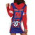 Custom Chinese Taipei Hoodie Dress Go Taiwanese - Baseball Style