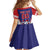 Custom Chinese Taipei Kid Short Sleeve Dress Go Taiwanese - Baseball Style - Wonder Print Shop