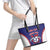 Custom Chinese Taipei Leather Tote Bag Go Taiwanese - Baseball Style - Wonder Print Shop