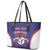 Custom Chinese Taipei Leather Tote Bag Go Taiwanese - Baseball Style - Wonder Print Shop