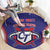 Custom Chinese Taipei Round Carpet Go Taiwanese - Baseball Style