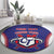 Custom Chinese Taipei Round Carpet Go Taiwanese - Baseball Style