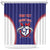 Custom Chinese Taipei Shower Curtain Go Taiwanese - Baseball Style