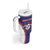 Custom Chinese Taipei Tumbler With Handle Go Taiwanese - Baseball Style - Wonder Print Shop