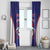 Custom Chinese Taipei Window Curtain Go Taiwanese - Baseball Style - Wonder Print Shop