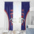 Custom Chinese Taipei Window Curtain Go Taiwanese - Baseball Style - Wonder Print Shop