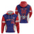 Custom Chinese Taipei Zip Hoodie Go Taiwanese - Baseball Style - Wonder Print Shop