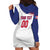 Custom Baseball Puerto Rico Hoodie Dress Coqui Mascot - Dynamic Style