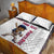 Custom Baseball Puerto Rico Quilt Bed Set Coqui Mascot - Dynamic Style - Wonder Print Shop