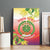 Personalized Comoros Canvas Wall Art Coat Of Arms Mix Ylang Ylang Flower - Wonder Print Shop