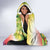 Personalized Comoros Hooded Blanket Coat Of Arms Mix Ylang Ylang Flower