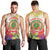 Personalized Comoros Men Tank Top Coat Of Arms Mix Ylang Ylang Flower - Wonder Print Shop