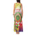 Personalized Comoros Tank Maxi Dress Coat Of Arms Mix Ylang Ylang Flower - Wonder Print Shop