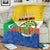 Comoros Is In My DNA Blanket Udzima wa Komori - African Paisley Pattern