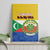 Comoros Is In My DNA Canvas Wall Art Udzima wa Komori - African Paisley Pattern - Wonder Print Shop