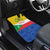 Comoros Is In My DNA Car Mats Udzima wa Komori - African Paisley Pattern - Wonder Print Shop