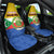 Comoros Is In My DNA Car Seat Cover Udzima wa Komori - African Paisley Pattern - Wonder Print Shop