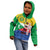 Comoros Is In My DNA Kid Hoodie Udzima wa Komori - African Paisley Pattern - Wonder Print Shop