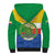 Comoros Is In My DNA Sherpa Hoodie Udzima wa Komori - African Paisley Pattern - Wonder Print Shop