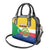 Comoros Is In My DNA Shoulder Handbag Udzima wa Komori - African Paisley Pattern