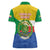 Comoros Is In My DNA Women Polo Shirt Udzima wa Komori - African Paisley Pattern - Wonder Print Shop