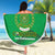 Custom Comoros Football Beach Blanket Allez Les Coelacantes - Wonder Print Shop