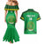 Custom Comoros Football Couples Matching Mermaid Dress and Hawaiian Shirt Allez Les Coelacantes - Wonder Print Shop