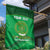 Custom Comoros Football Garden Flag Allez Les Coelacantes - Wonder Print Shop