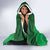 Custom Comoros Football Hooded Blanket Allez Les Coelacantes