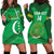 Custom Comoros Football Hoodie Dress Allez Les Coelacantes - Wonder Print Shop