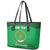 Custom Comoros Football Leather Tote Bag Allez Les Coelacantes - Wonder Print Shop