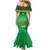 Custom Comoros Football Mermaid Dress Allez Les Coelacantes - Wonder Print Shop