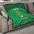 Custom Comoros Football Quilt Allez Les Coelacantes - Wonder Print Shop