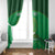 Custom Comoros Football Window Curtain Allez Les Coelacantes - Wonder Print Shop