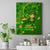 Happy St Patricks Day Canvas Wall Art 2024 Irish Shamrocks With Lucky Leprechaun - Wonder Print Shop