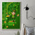 Happy St Patricks Day Canvas Wall Art 2024 Irish Shamrocks With Lucky Leprechaun - Wonder Print Shop