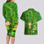 Happy St Patricks Day Couples Matching Long Sleeve Bodycon Dress and Hawaiian Shirt 2024 Irish Shamrocks With Lucky Leprechaun - Wonder Print Shop