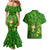 Happy St Patricks Day Couples Matching Mermaid Dress and Hawaiian Shirt 2024 Irish Shamrocks With Lucky Leprechaun - Wonder Print Shop