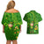 Happy St Patricks Day Couples Matching Off Shoulder Short Dress and Hawaiian Shirt 2024 Irish Shamrocks With Lucky Leprechaun - Wonder Print Shop