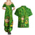 Happy St Patricks Day Couples Matching Summer Maxi Dress and Hawaiian Shirt 2024 Irish Shamrocks With Lucky Leprechaun - Wonder Print Shop