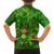 Happy St Patricks Day Family Matching Long Sleeve Bodycon Dress and Hawaiian Shirt 2024 Irish Shamrocks With Lucky Leprechaun - Wonder Print Shop