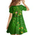 Happy St Patricks Day Family Matching Long Sleeve Bodycon Dress and Hawaiian Shirt 2024 Irish Shamrocks With Lucky Leprechaun - Wonder Print Shop