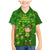 Happy St Patricks Day Family Matching Mermaid Dress and Hawaiian Shirt 2024 Irish Shamrocks With Lucky Leprechaun - Wonder Print Shop